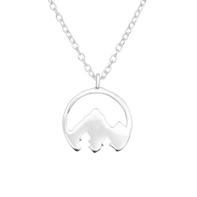 Silver Mountain Necklace