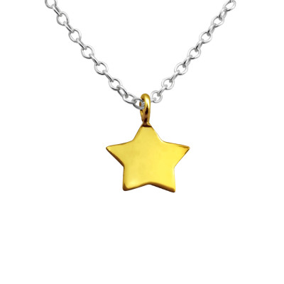 Silver Star Necklace