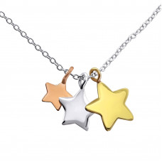 Stars Sterling Silver Necklace