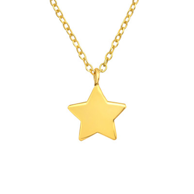 Silver Star Necklace