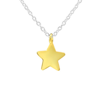 Silver Star Necklace