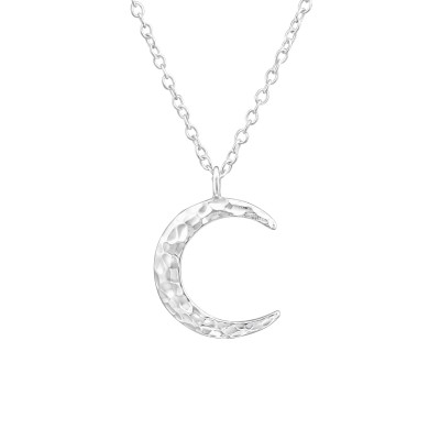 Silver Moon Necklace