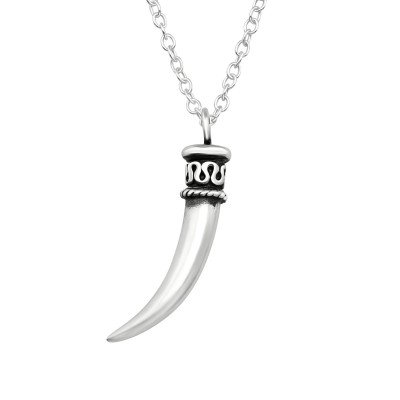 Silver Ivory Necklace