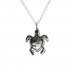 Silver Turtle Necklace