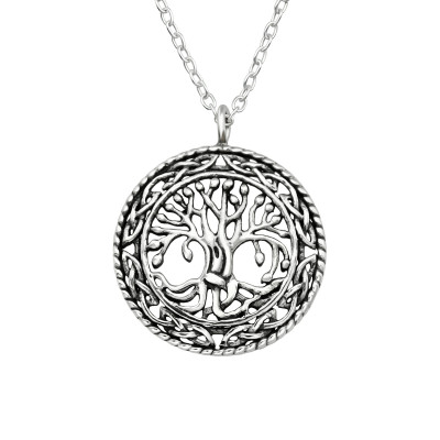 Silver Tree Of Life Necklace