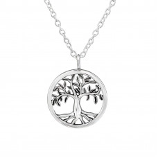 Silver Tree Of Life Necklace