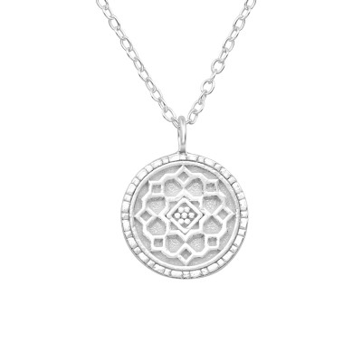 Silver Flower Necklace