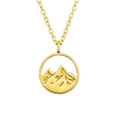 Silver Mountain Necklace