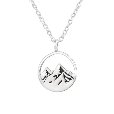 Silver Mountain Necklace