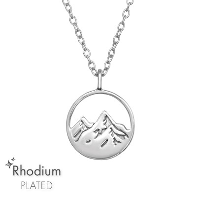 Silver Mountain Necklace