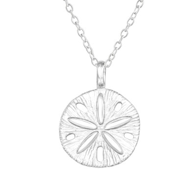 Silver Flower Necklace