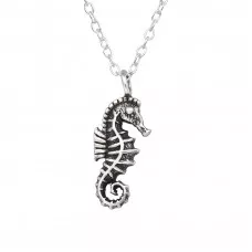 Silver Seahorse Necklace