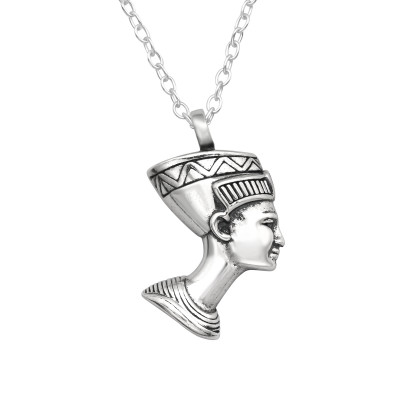 Silver Pharaoh Necklace