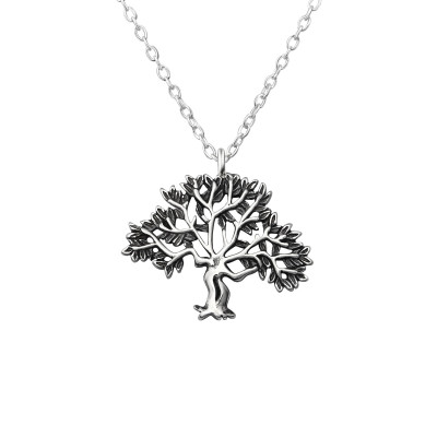 Tree Of Life Sterling Silver Necklace