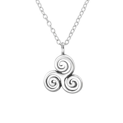 Silver Celtic Necklace