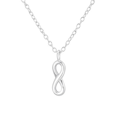 Silver Infinity Necklace