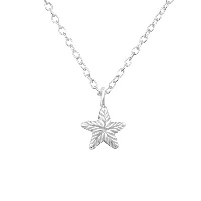 Silver Star Necklace