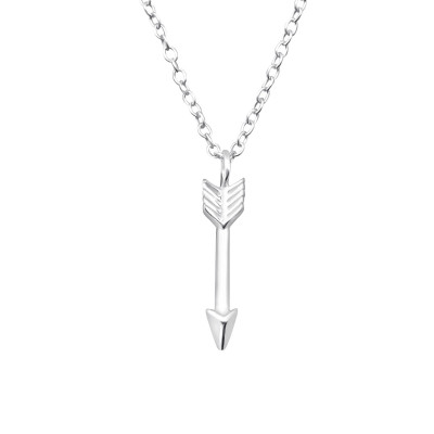 Silver Arrow Necklace