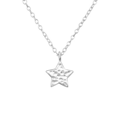 Silver Star Necklace