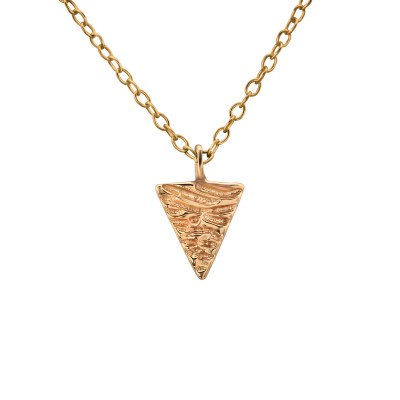 Silver Triangle Necklace