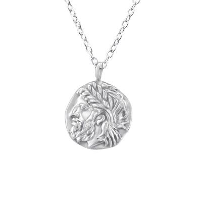 Silver Coin Necklace