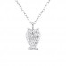 Silver Owl Necklace