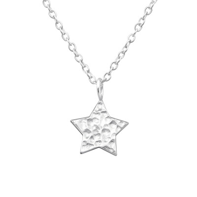 Silver Star Necklace