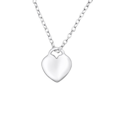 Silver Heart Necklace