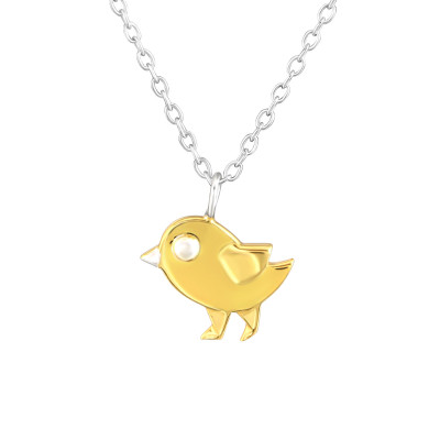 Silver Bird Necklace