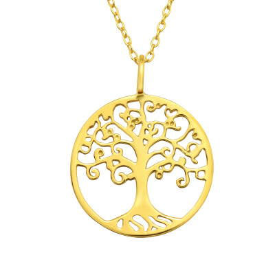 Silver Tree of Life Necklace