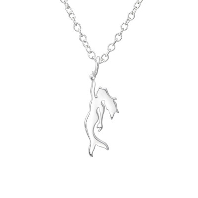 Silver Mermaid Necklace