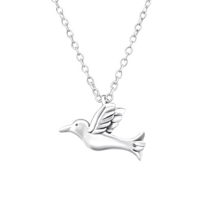 Silver Bird Necklace