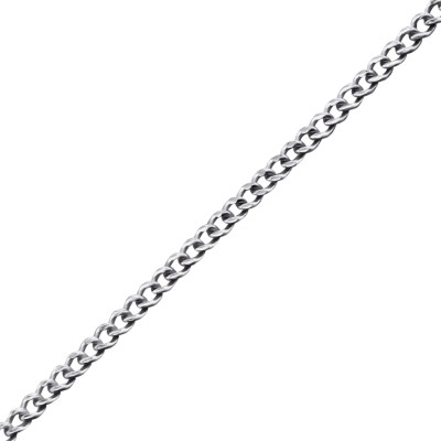Curb Sterling Silver Single Chain