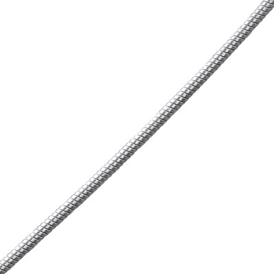 Snake Sterling Silver Single Chain