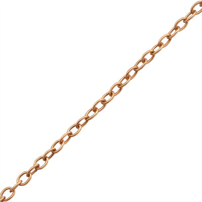 Cable Sterling Silver Single Chain