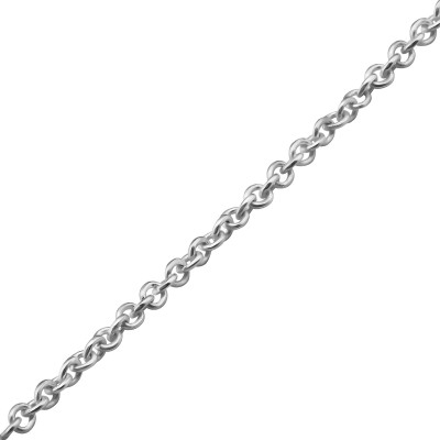 Cable Sterling Silver Single Chain