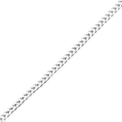 Curb Sterling Silver Single Chain