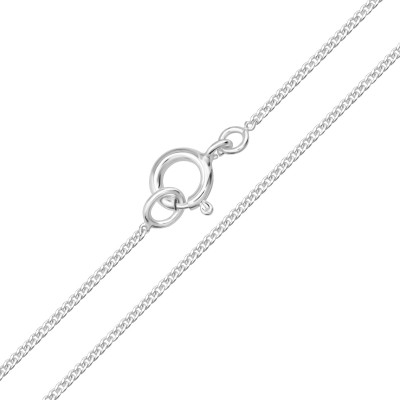 56cm Cable Sterling Silver Single Chain