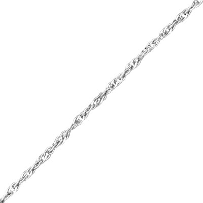 41cm Silver Singapore Chain