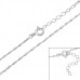 45cm Silver Singapore Chain with 3cm Extension Included