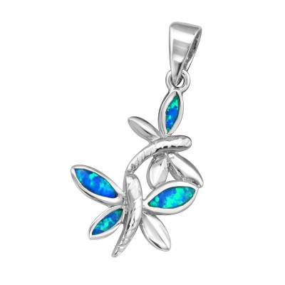 Dragonfly Sterling Silver Pendant