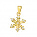 Silver Snowflake Pendant with Cubic Zirconia