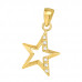 Silver Star Pendant with Cubic Zirconia