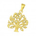 Silver Tree Of Life Pendant with Cubic Zirconia