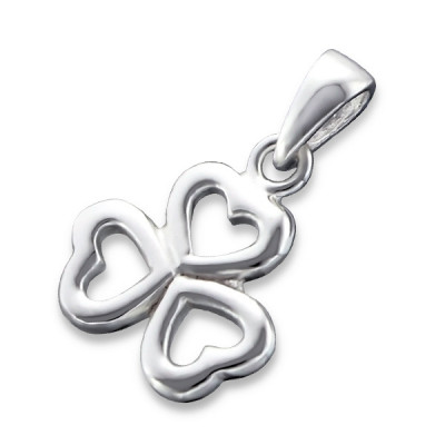 3 Hearts Sterling Silver Pendant