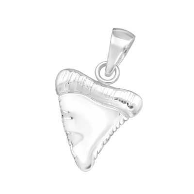 Silver Shark's Tooth Pendant