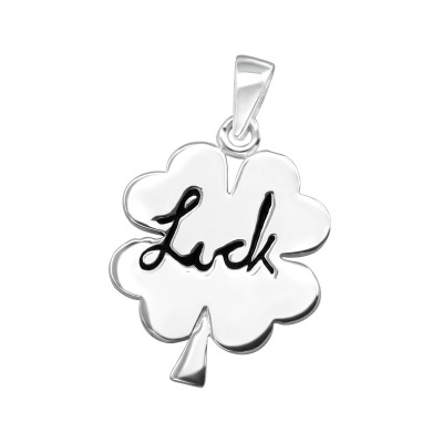 Silver Lucky Clover Pendant