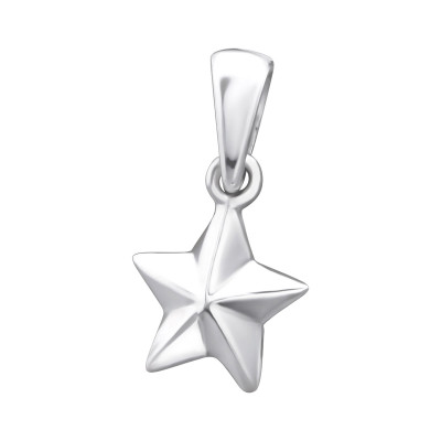 Star Sterling Silver Pendant