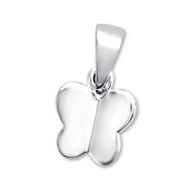 Silver Butterfly Pendant