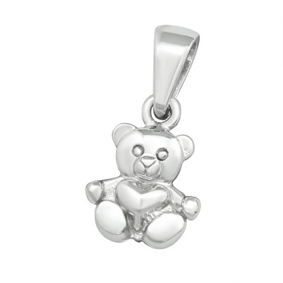 Silver Bear Pendant